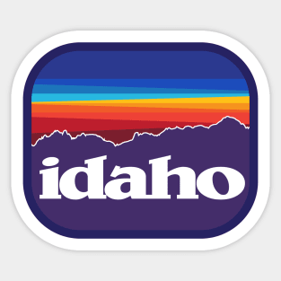 Idaho Sawtooths Sticker